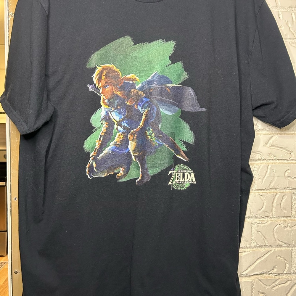 The Legend Of Zelda -Tears Of The Kingdom Shirt Official Nintendo Brand Size 2XL